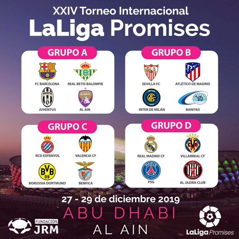 El Valencia CF estará en el XXIV Torneo Internacional LaLiga Promises en Abu Dhabi