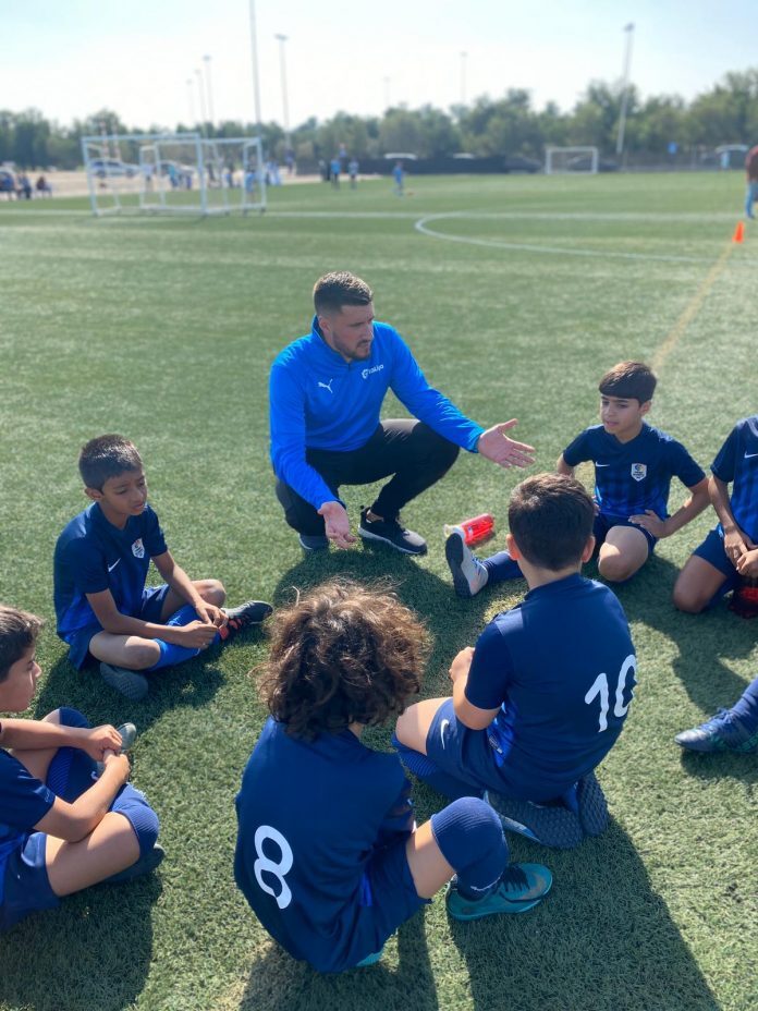 Rubén Canós _entrenando Club LaVall