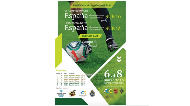 Campeonato Nacional de Selecciones Autonómicas sub14 y sub16 2ª Fase