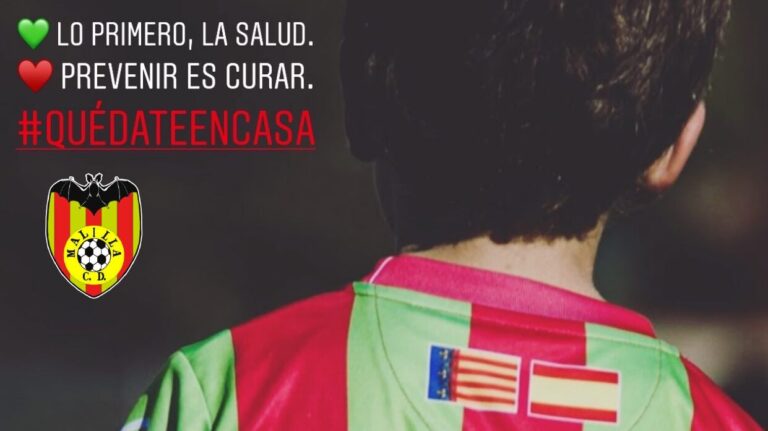 CD Malilla elabora un plan de trabajo para mantener la actividad física de sus jugadores