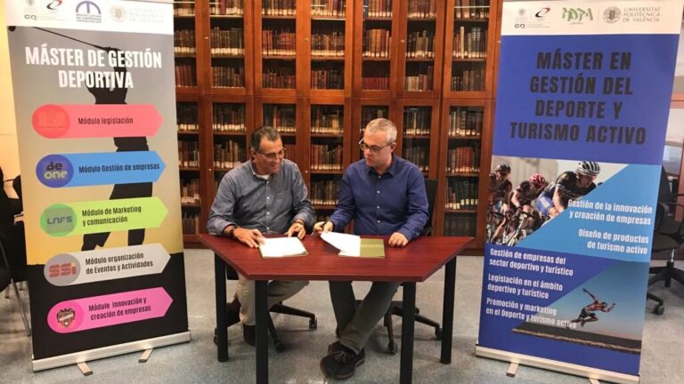 La Cátedra del Deporte UPV y Valencia Base logran un acuerdo estratégico